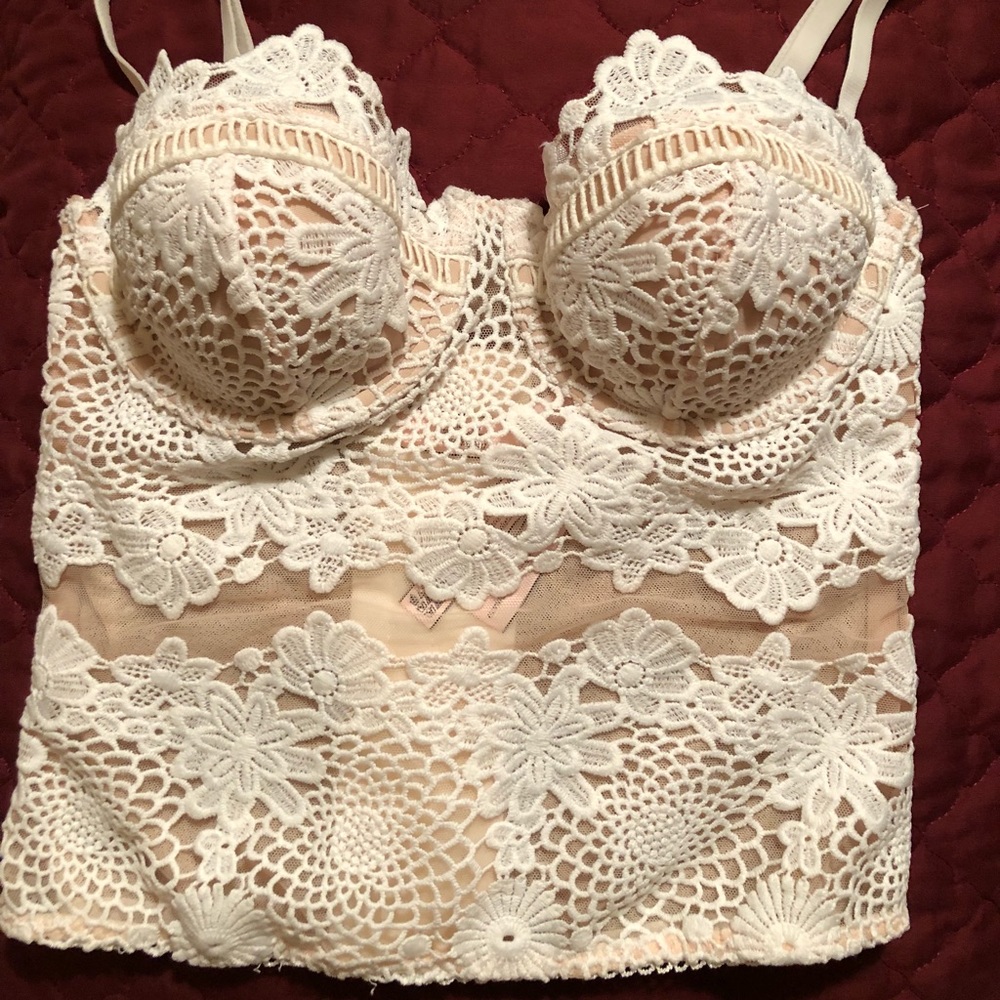 Victoria’s Secret Bustier 34B and panty S